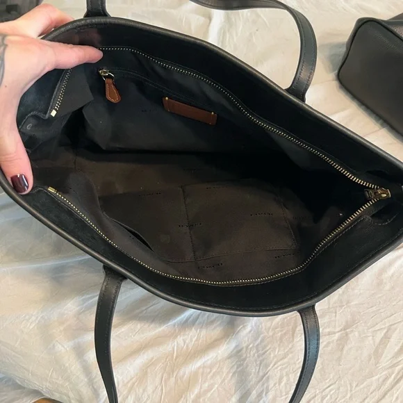 Coach Burgundy Tote Bag - Picture 4 of 6